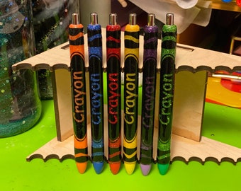 Crayon Glitter Pens