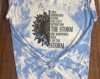 Sunflower Storm Bleached Tee
