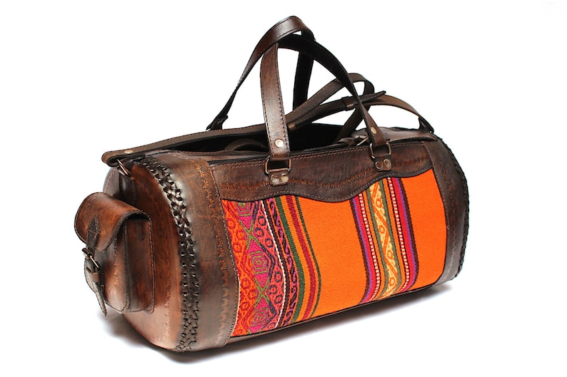 leather travel bag sale