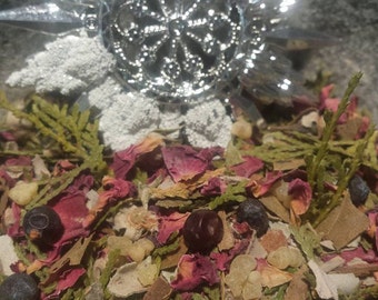 Yule Incense- Christmas 1 oz. Bag. Use in as an incense, simmer pot, sachet ect...