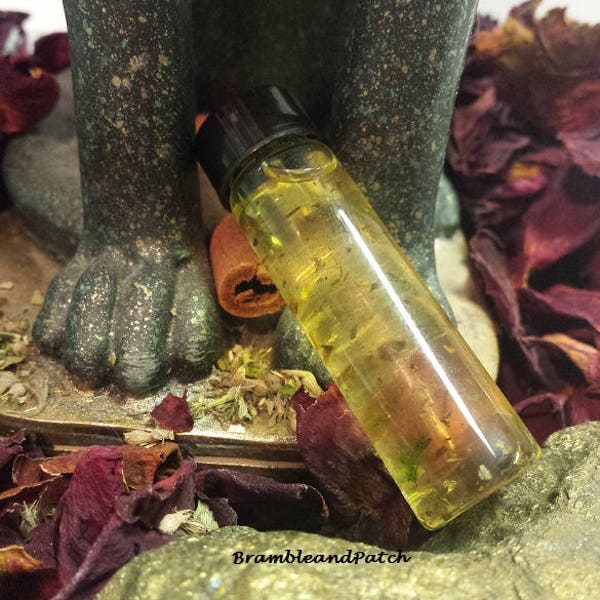 Goddess Bast Oil- Wicca, Witchcraft, Anointing Oil
