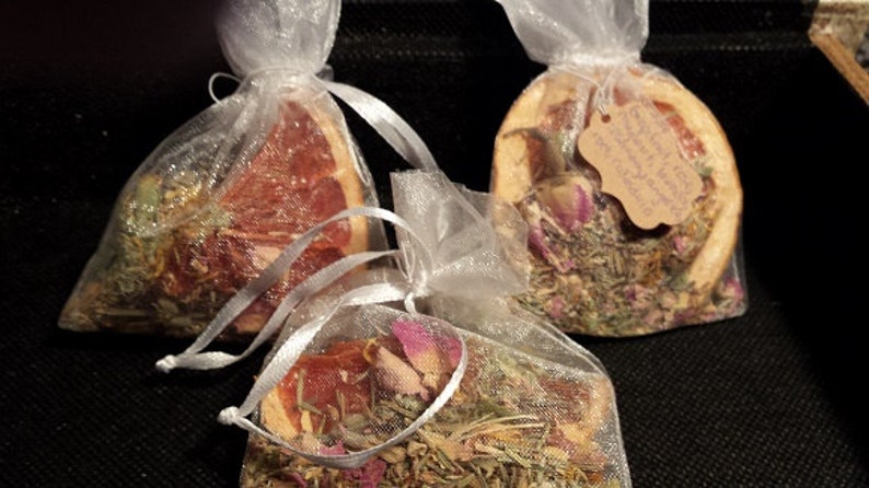 Grounding and Cleansing Sachets-3pk-lemon or Orange - Etsy
