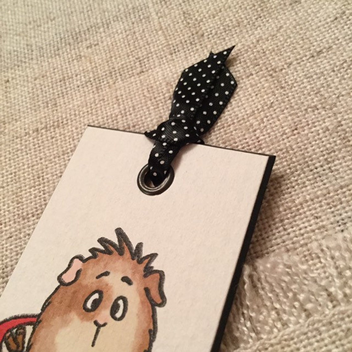 Guinea Pig Bookmark / Handmade / Guinea Pig Gifts | Etsy