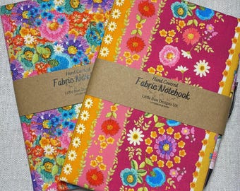 A5 notitieboek vintage bloemen / adresboek / dagboek / schetsboek