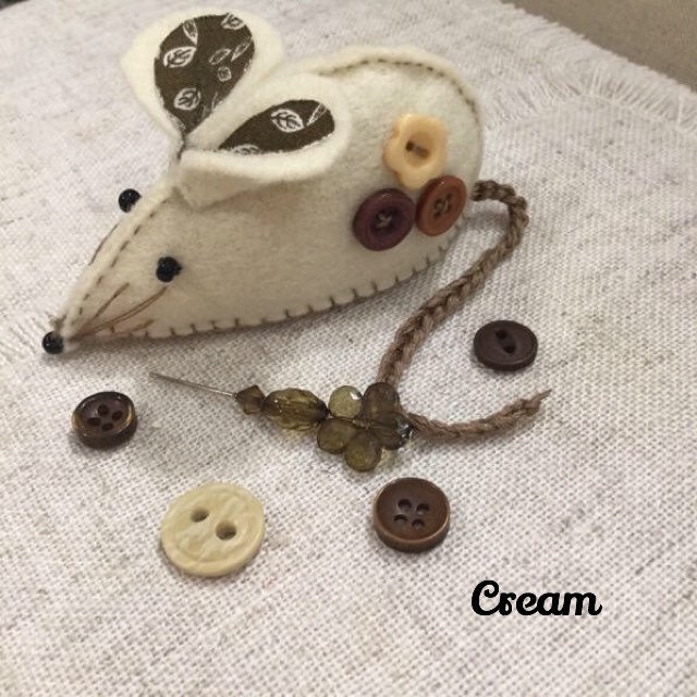 Pin Cushion Mouse / Handmade Pincushion | Etsy UK