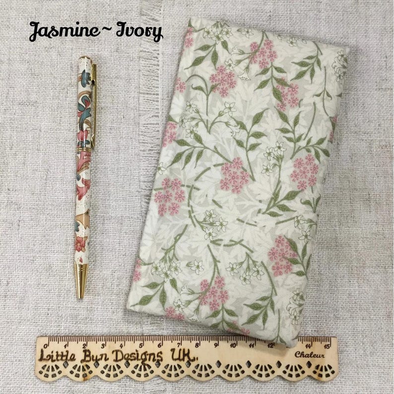 Floral Fabric Address Book / Handmade Slim Design - Etsy