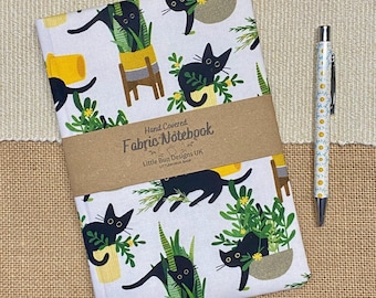 A5 Animal Notebook / Fabric Bookmarks / A5 Diary / Address Book