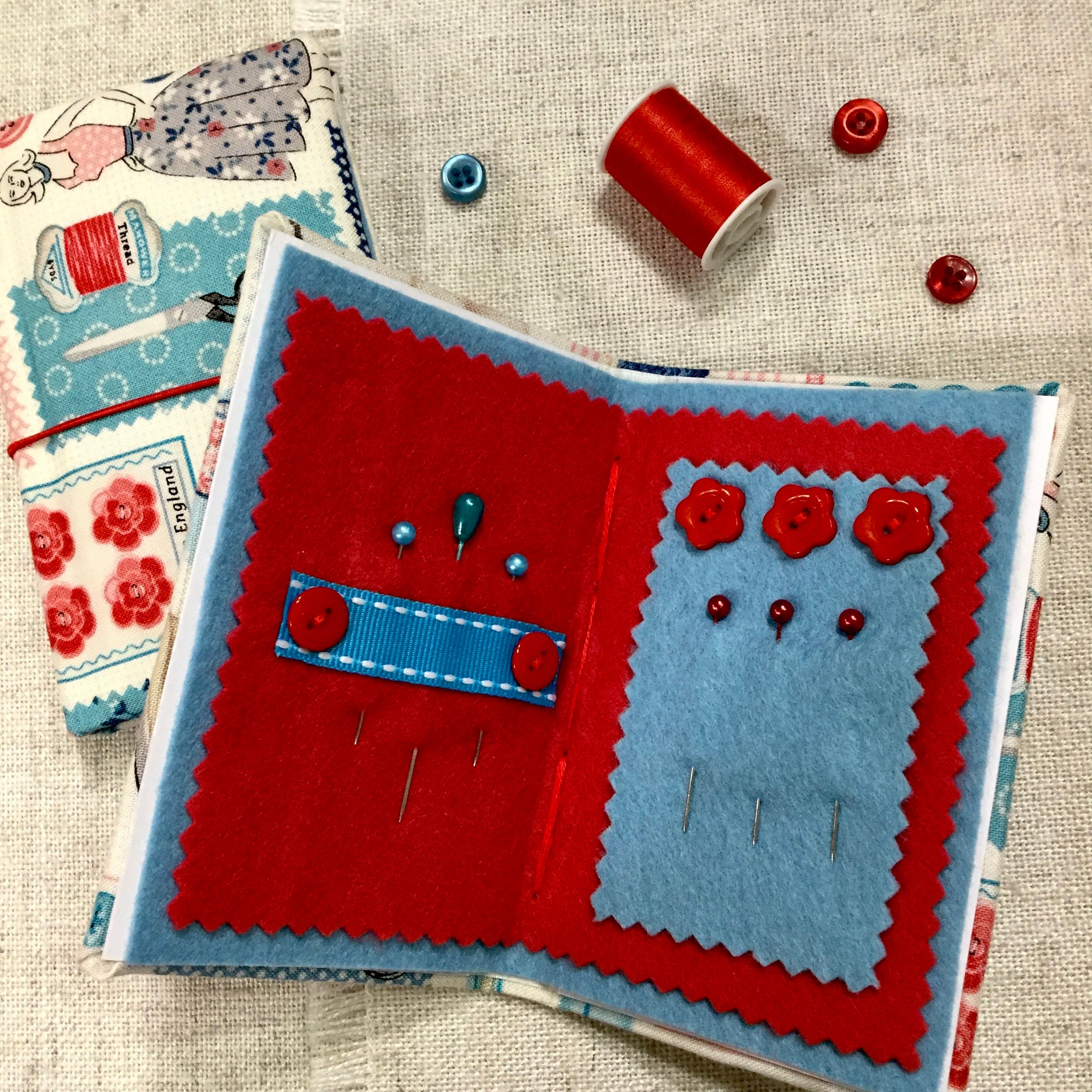 Handmade Needle Book / Vintage Sewing Accessories - Etsy