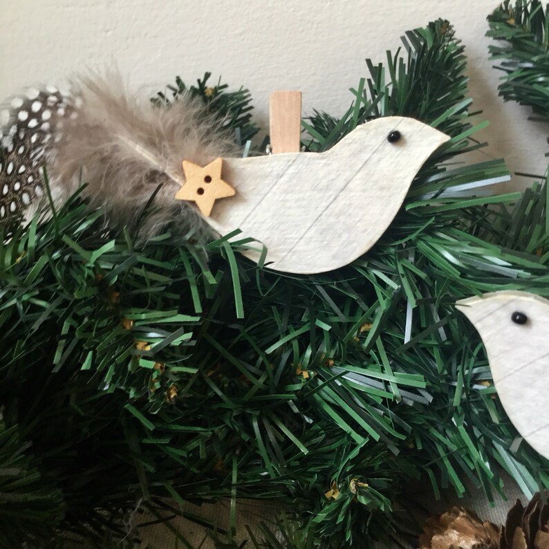 Turtle Dove Tree Decorations Pair Of Turtle Doves Etsy