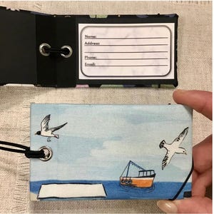 Luxury Luggage Tag / Handmade Travel Accessories