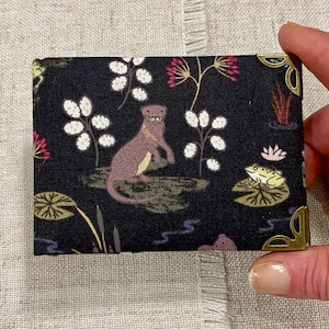Tarjetero / Listo para enviar / Billetera para tarjetas hecha a mano