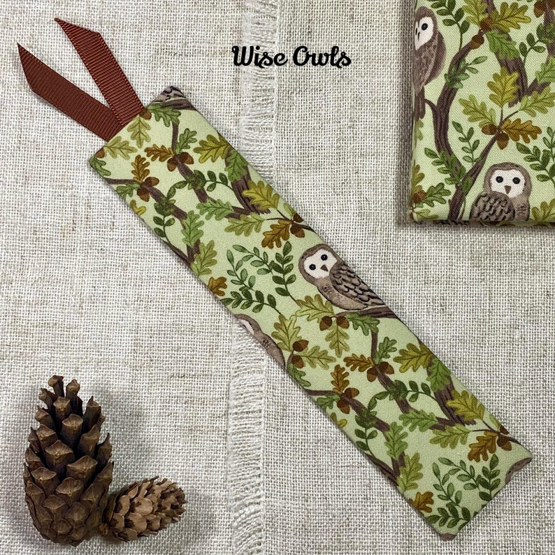 Handmade Fabric Bookmark / Countryside / Camping / Caravan - Etsy