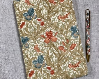 Large Floral A5 Address Book / Fabric Covered