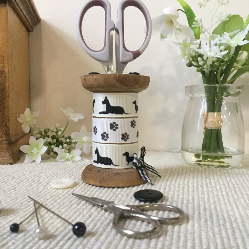 Scissor Holder / Cat/Dog / Sewing Accessories Etsy