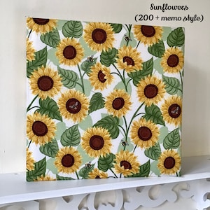 Fabric Covered Family Photo Album / Holds 200-300 6x4 Photos