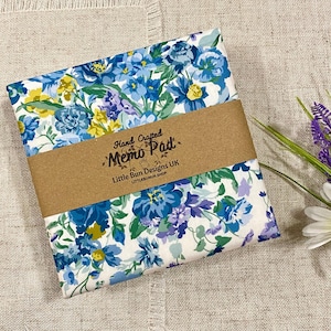 Bloque de notas grueso / Bloc de notas para teléfono / Liebres y flores