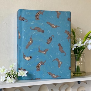 7x5 Photo Album / 100 Photos / Fabric Covered / 7 x 5 Inch Photos