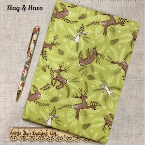 Large Woodland Address Book  / A5 Address Book