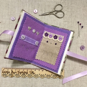 Needle Book / Handmade Needle Case