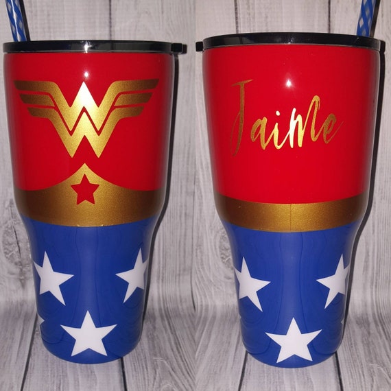 wonder woman yeti tumbler