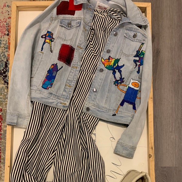 Adventure Time Jacket Etsy