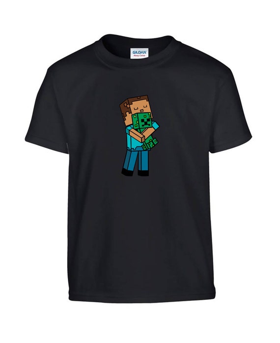 herobrine in creeper shirt Minecraft Skin