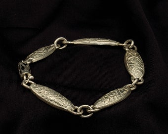 Sterling Silver Vintage Link Bracelet