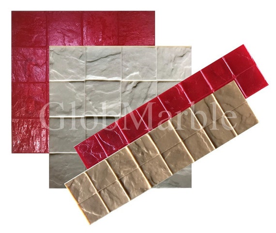11 Wood Plank Concrete Stamp Set 5 Pieces Wood Texture Stamp Mat SM 5300 S