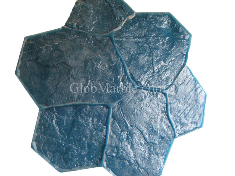 7 Pc Set Stamped Concrete Stamp Molds. Stamps Form Set SM Etsy