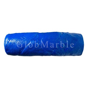 May include: Blue rubber roller with a textured surface. The roller is used for creating a stone-like effect on concrete.