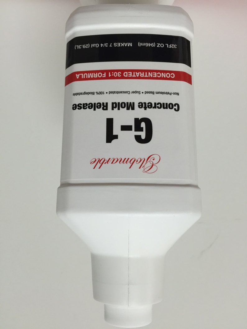 Concrete Mold Release Agent. Concrete Form Oil G1 Etsy