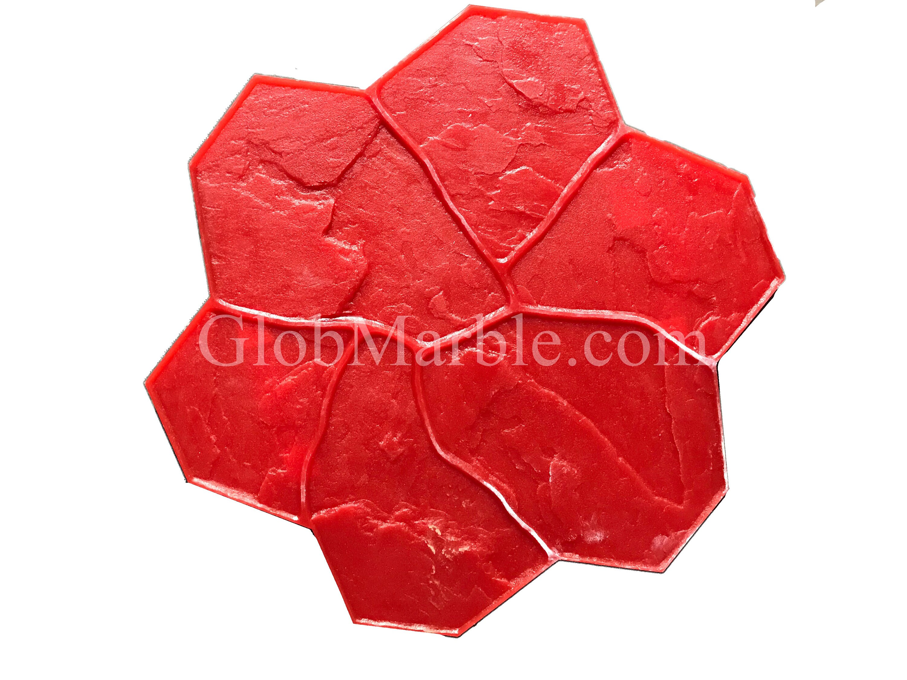 Concrete Stamp Mats SM 1903 Random Stone Etsy