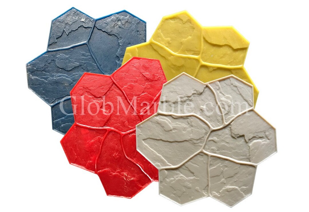 Stamped Concrete Stamp Molds. Stamps Form Set SM 1903/S 3 Etsy