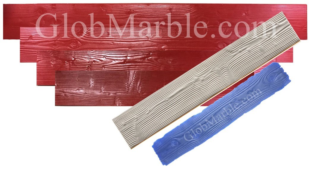 Concrete Stamped Mats SM 5300. 11 Wood Plank Set of Etsy Canada