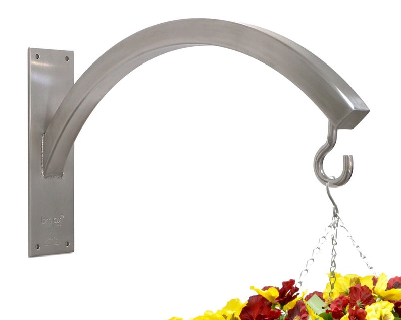Hangtec Arch HT3A09 Stainless Steel Wall Bracket for Hanging Baskets