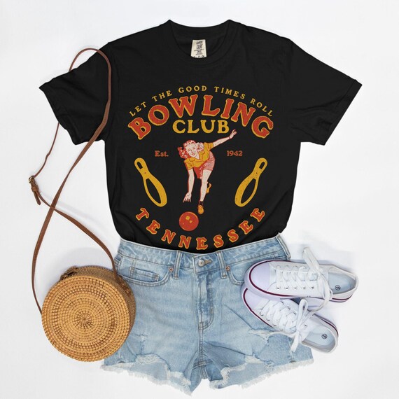 Retro Bowling Shirt Comfort Colors® Tennessee Shirt Retro Vintage