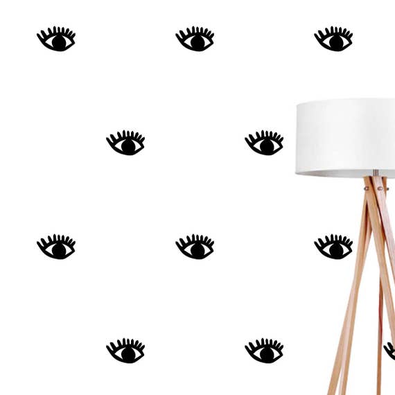 eye wall decals wall stickers eyes wall stickers eyes | etsy