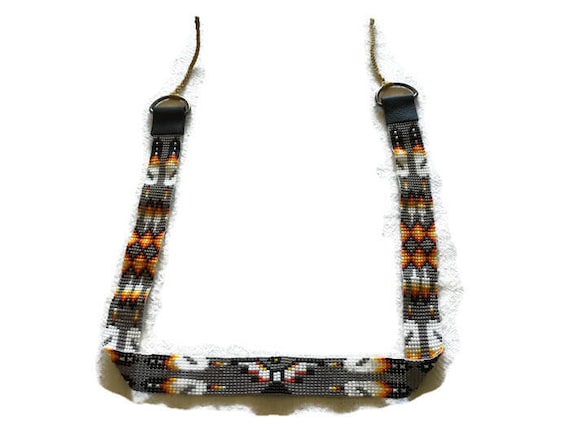 Thunderbird & Feathers Loom Beaded Adult Hatband