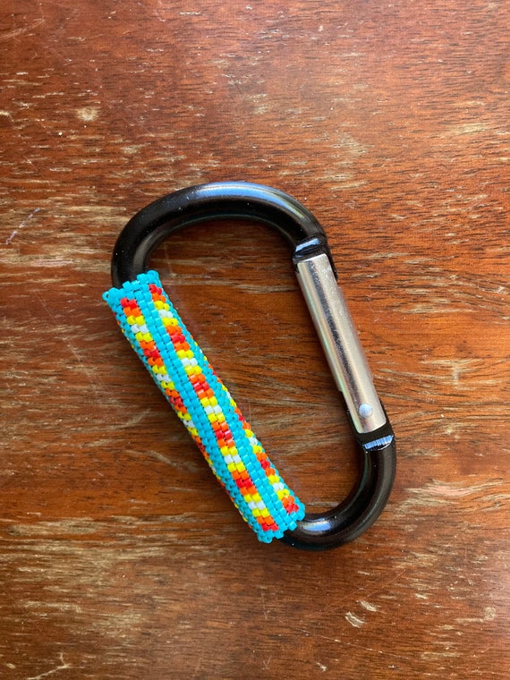 Carabiner with Beading