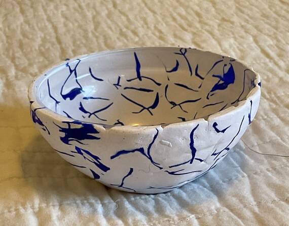 Trinket Bowls Decorated in Polymer Clay