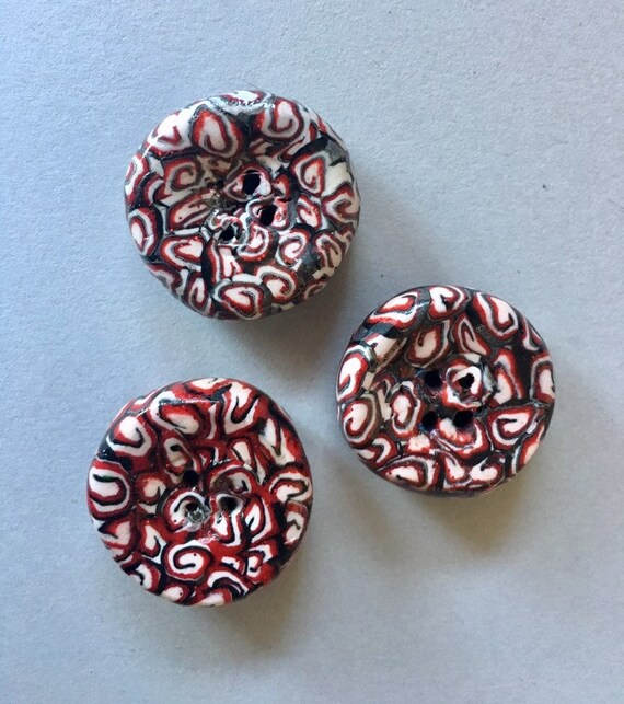 Button Set Polymer Clay