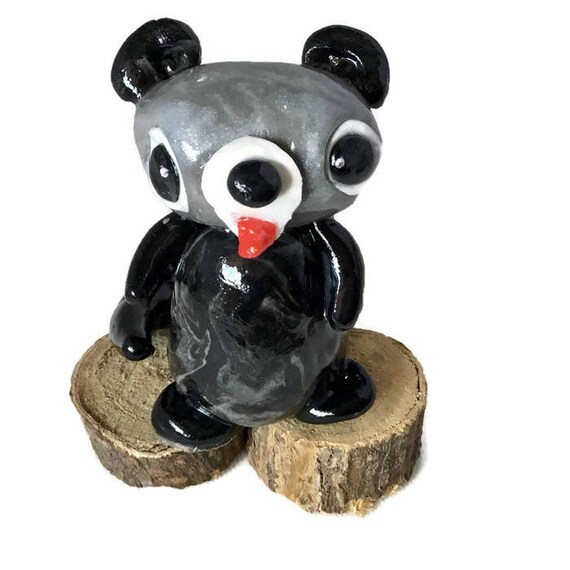 Raccoon Baby Teensies Clay Critter