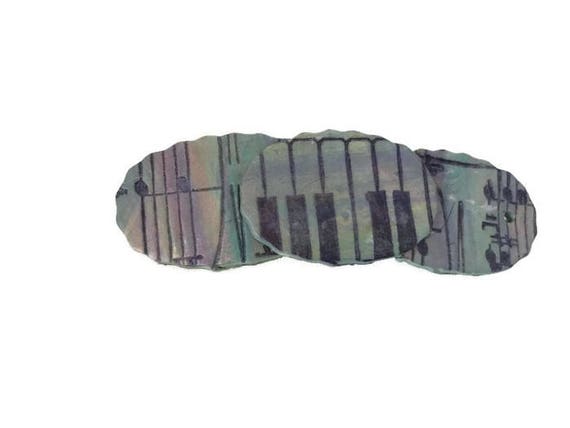 Music Theme Hair Clip