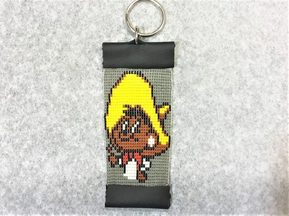 Speedy Gonzales Down Memory Lane Cartoon Loom Beaded Keychain