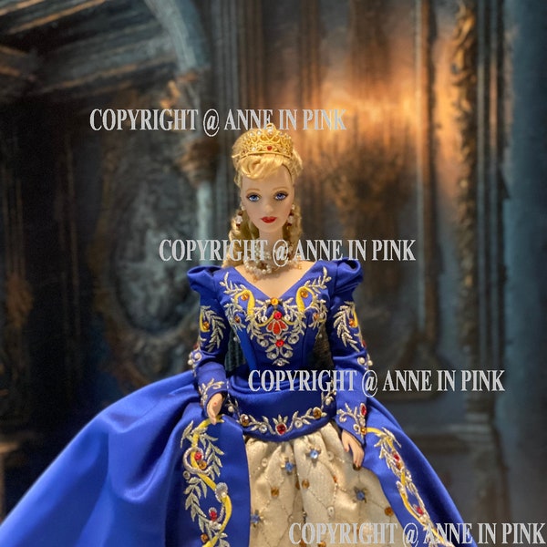 Royal Queen Barbie in a Castle Digital Download