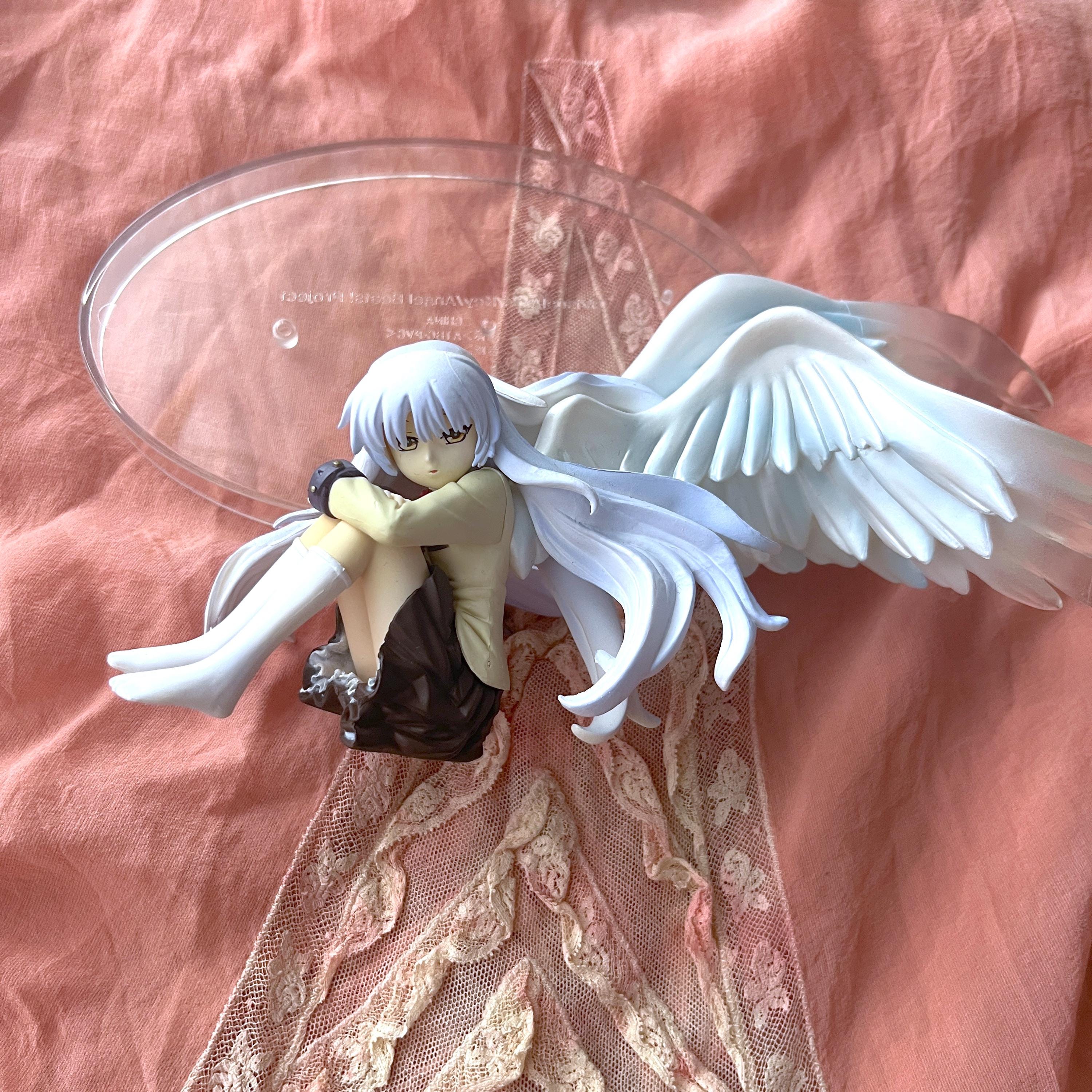 2010s Angel Beats! Kanade Tachibana Winged Figurine Anime