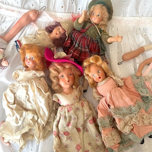 antique disembodied salvage lovely doll lot