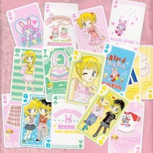 mezzopiano他 22着セット y2k Mezzo Piano Berrie 2000s Mascot Plush Doll Set Keychain Pink