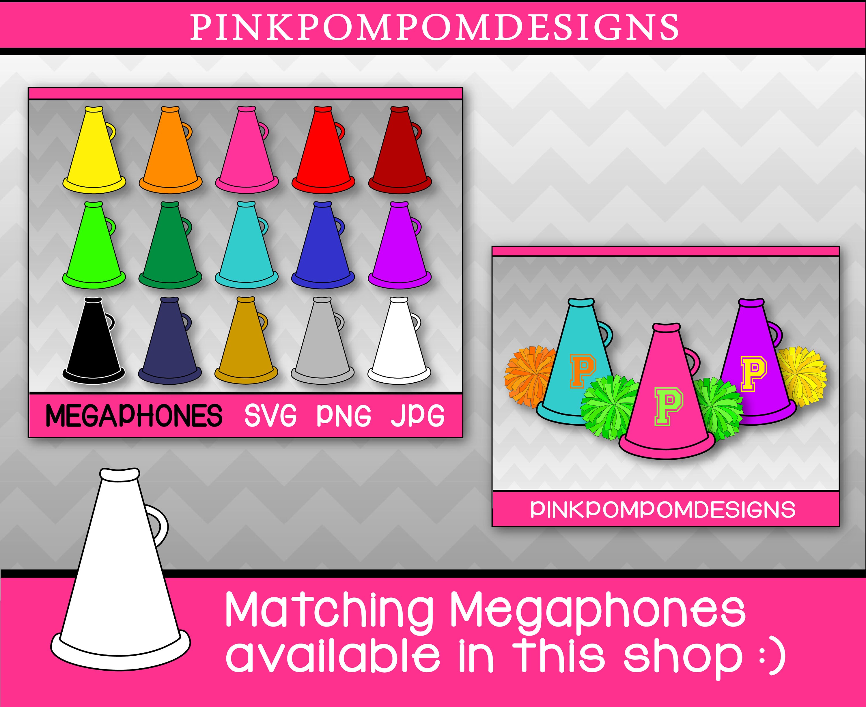 Pom pom digital clipart set pom pom svg png jpg | Etsy