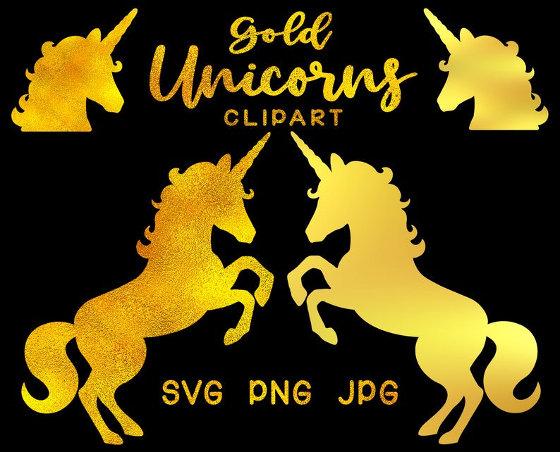 Free Free Gold Unicorn Svg 524 SVG PNG EPS DXF File